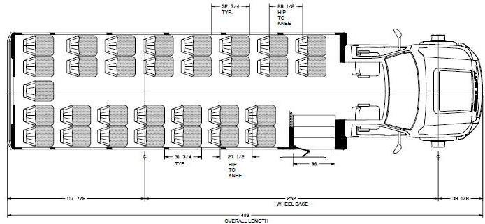 ameritrans f330 f550 floorplan 33 passenger