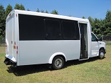 ameritrans 15 passenger bus, dr