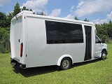 15 passenger executive buses, dr