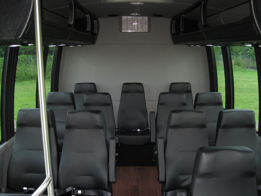 15 passenger executive buses, if