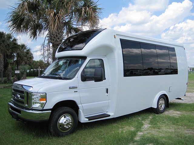 15 passenger executive buses