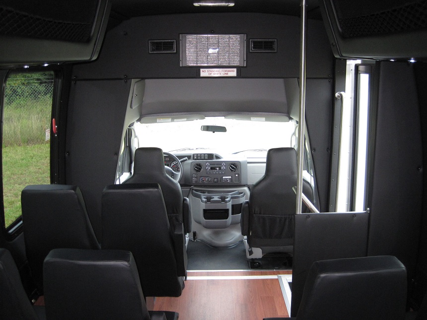 15 passenger executive buses, ir