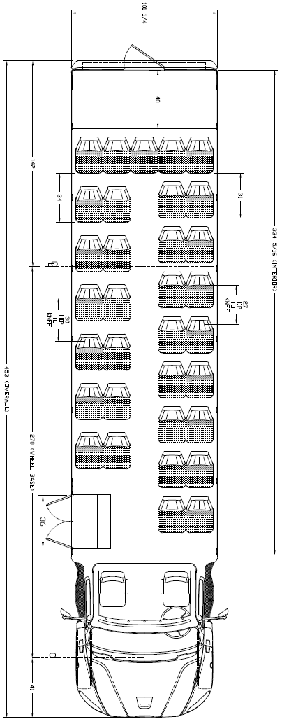 Freightliner bus sales floorplan