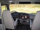 executive freightliner bus with restroom, cb
