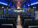 freightliner m2 coach buses with under floor luggage, ir