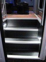 freightliner m2 coach buses under floor luggage, s