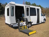 4 wheelchair handicap buses for sale, lift