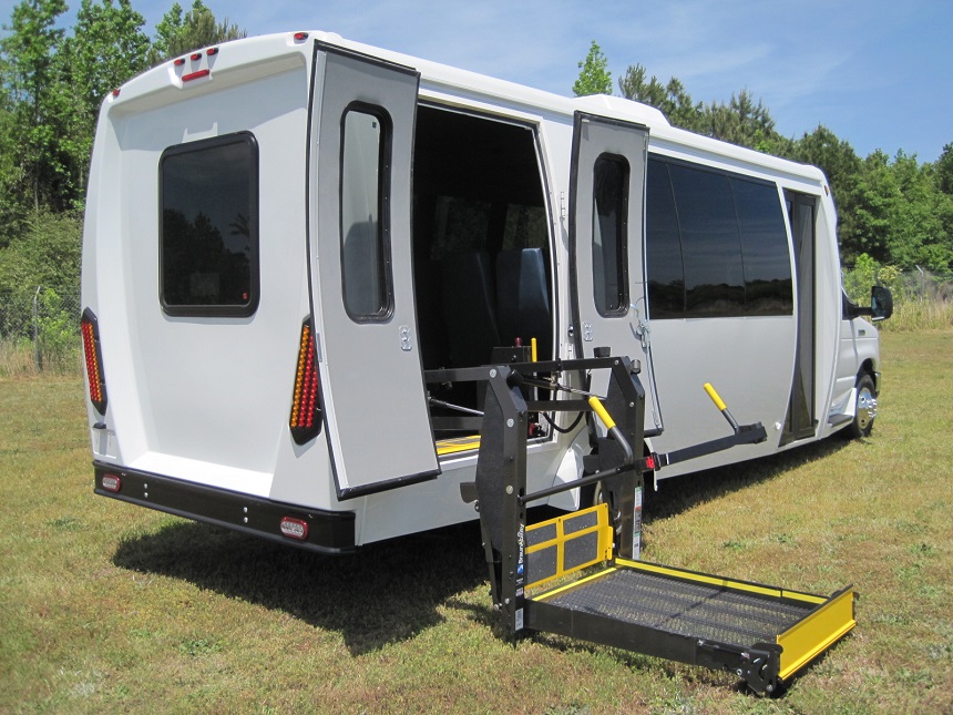 paratransit bus sales, lift