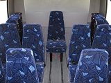 Krystal K33 Ford F550. seats folded