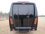 black 15passenger executive buses, rr