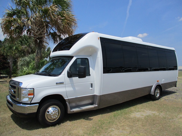 buses with passenger front viewing windows