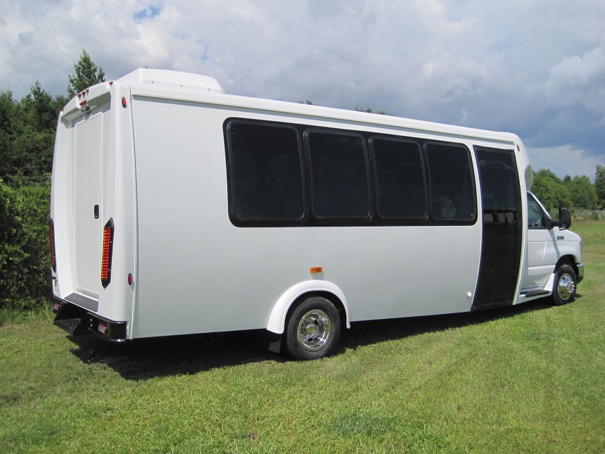 buses with passenger front viewing windows, dr