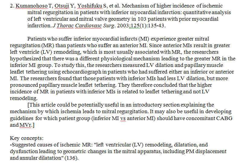 Annotated paper