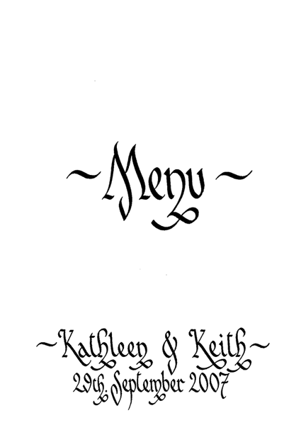 Calligraphy services