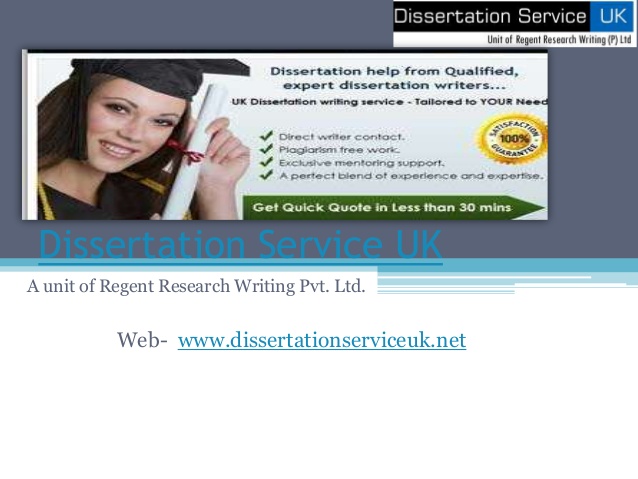 Dissertation service uk
