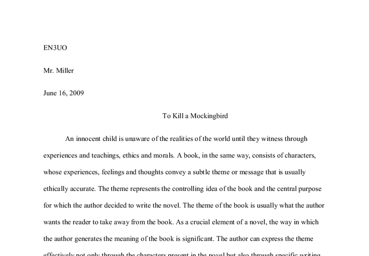 Essay on quality