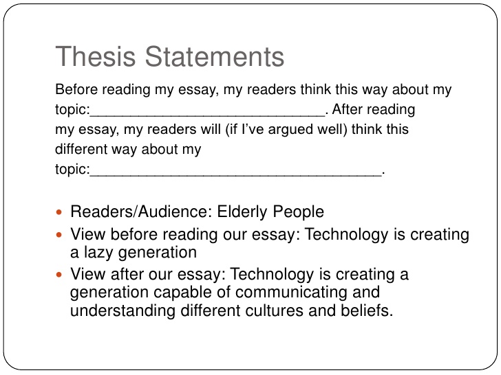 how to write a good thesis paper