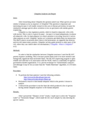 Mealworm lab report