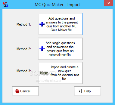 Multiple choice question maker