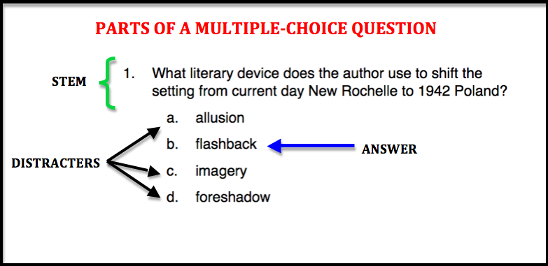 Multiple choices questions