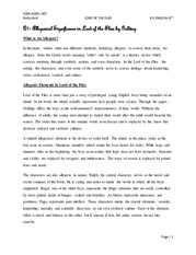 Observation essay