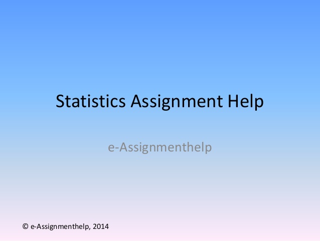 Statistic help