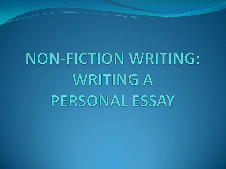 Writing non fiction