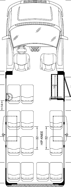 turtle top van terra, floor plan