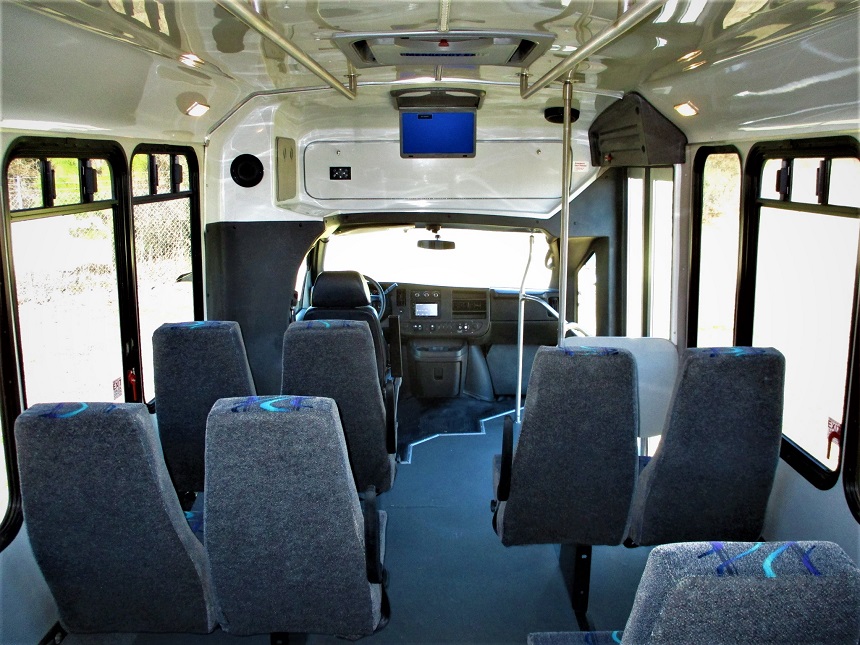 used bus sales, 15 passenger, ir