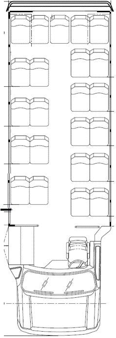eldorado bus sales, floorplan