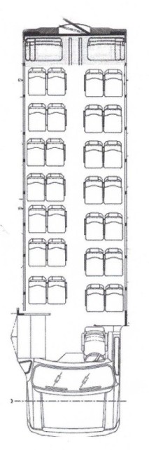 glaval bus sales, floor plan