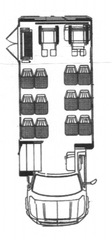 ada buses for sale, floorplan