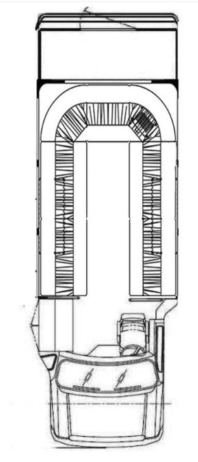 limo buses for sale, floorplan