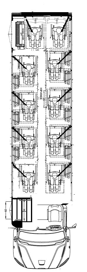 propane bus sales, floorplan