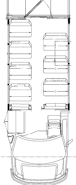 schoolbuses for sale, floorplan