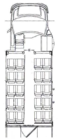 mfsab buses for sale, floorplan