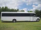 executive freightliner bus with restroom