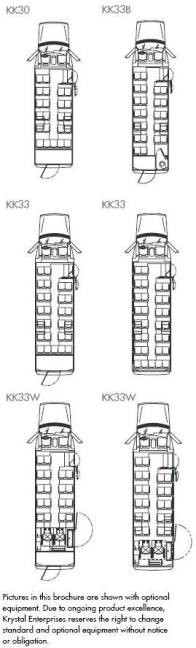 Krystal Koach F550 Shuttle Bus diagram