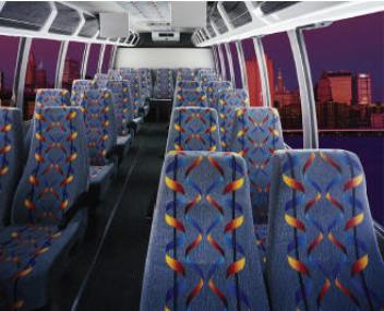 krystal f650 shuttle bus interior