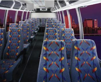 krystal f650 shuttle bus interior